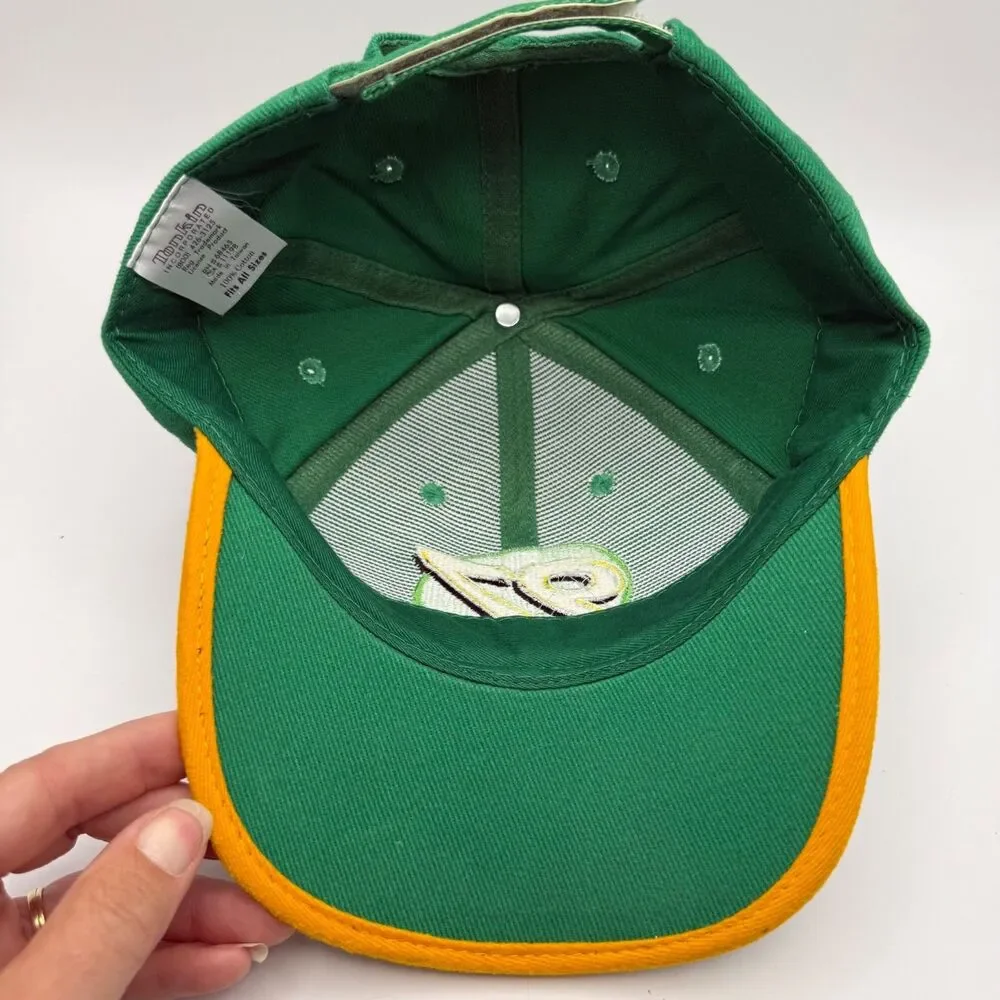 Vtg 1990s John Deere Motorsports Chad Little Hat NWOT NASCAR Tonkin Taiwan #97